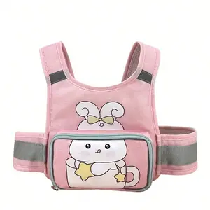 Baby Safety Harness, Outdoor Bike Seat Belt, Motorcycle Safety Strap, Reflective Electric Scooter Child Safety Buckle, Front Back Use