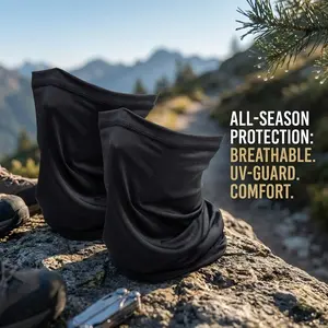 Neck Gaiter Mask for Men and Women - UV Sun Protection Windproof Face Cover Scarf Perfect for Fishing Cycling Hiking Ski Running Outdoor Sports Activities Breathable Comfortable Lightweight Multi-Functional Accessory