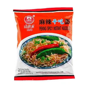 NANJIECUN Spicy Noodles - Authentic Beijing Instant Noodles, 70g | Nostalgic Snack