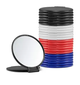 24 Pack Mini Pocket Mirror Set,Round Makeup Mirror for Purse,Compact Mirror Bulk,Foldable Portable /Korean Style Vanity Accessories for Women,Party Favors,New Year Gifts,Hand Tools Kits