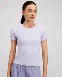 Seamless Short Sleeve Yoga Tops