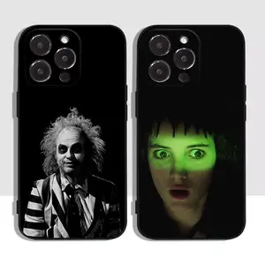 B-Beetlejuices 2 Phone Case For iPhone17, 16,15,14,13,12,11,Plus,Pro Max,XS,X,XR,SE,Mini,8,7 Soft Silicone Black Cover