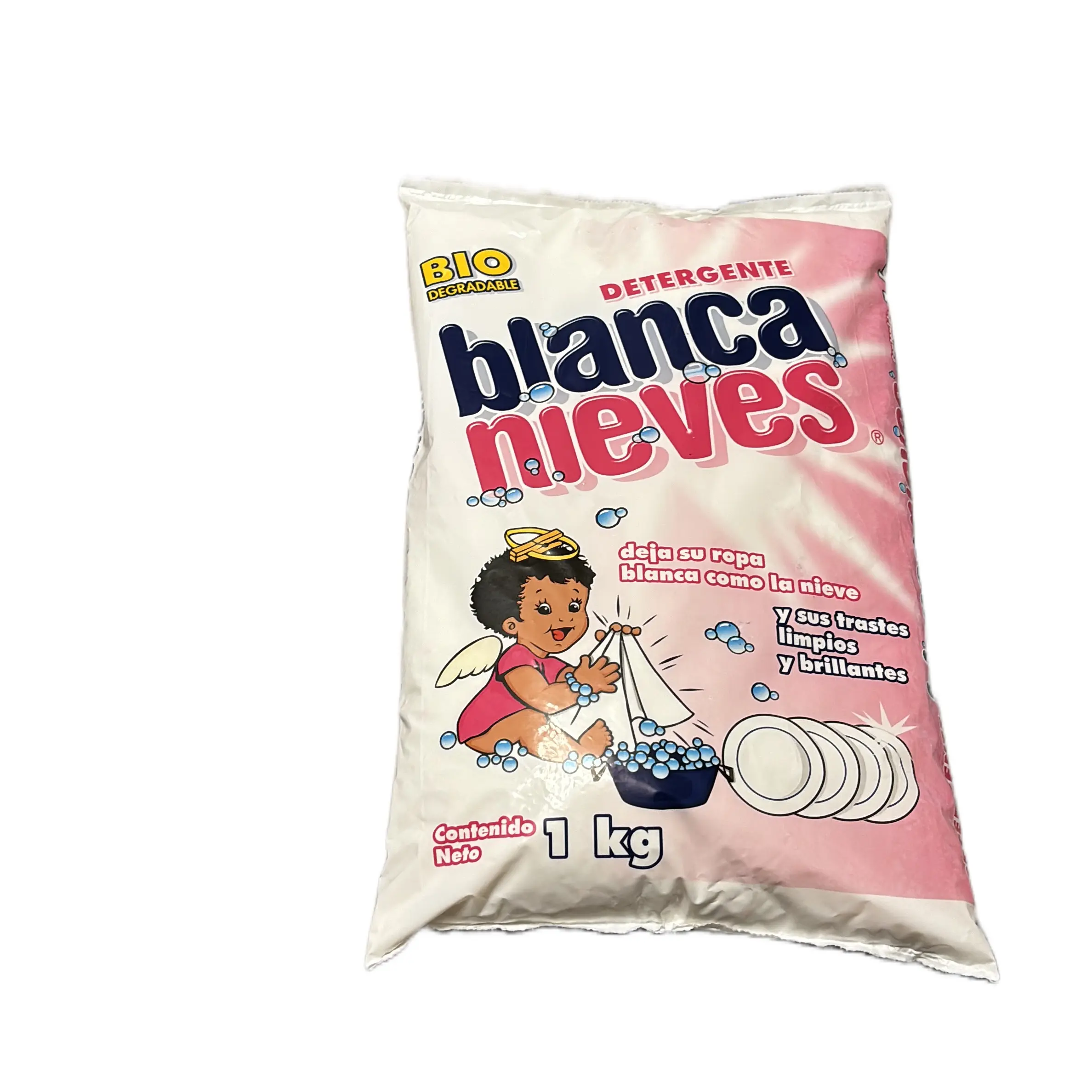 Blanca Nieves Snow White Laundry Detergent 2.2 Pounds clear  refreshers
