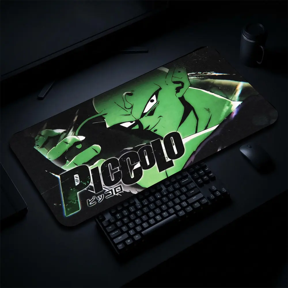 Collection Picolo Dragonball Gaming Mouse Pad Personal, Custome, Anime Desk Mat Extended Keyboard Pad Waterproof Non Slip Rubber Base Large Mousepad for PC Gamer Setup Desk Accessories 40x21 Inch,Office Gifts, Decor desktop