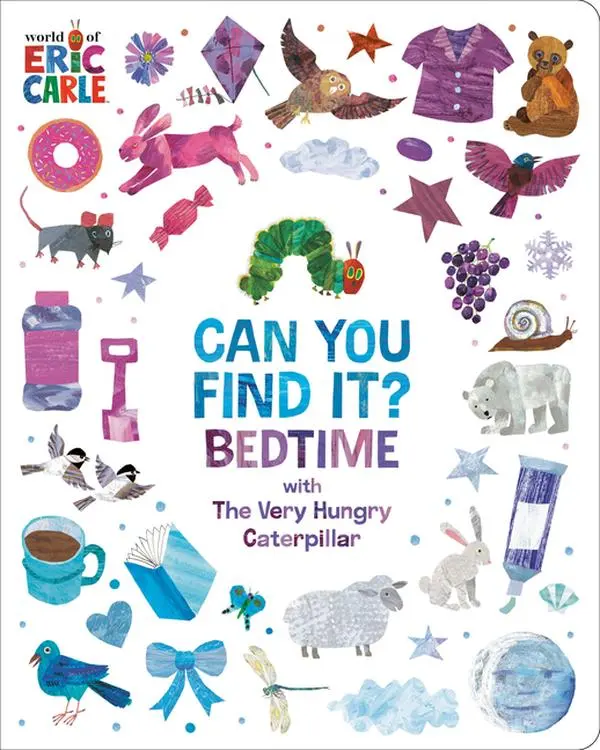 Can You Find It? Bedtime with the Very Hungry Caterpillar by Eric Carle (Board Book)
