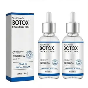 2PCS Anti-aging Face Serum for Wrinkles & Fine Lines, Blue Copper Peptide Essence for Firming & Lifting, Botox Stock Solution for Deep Hydration, Skin Tightening & Renewal Treatment, Repair Serum 30ml Hydrate