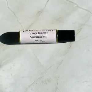 Orange Blossom Marshmallow 10 ml Roll- On Perfume Oil | Long Lasting Sweet Floral Scent