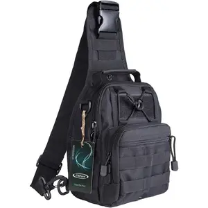 G4Free Outdoor Tactical Bag Backpack, Military Sport Bag Pack Sling Shoulder Backpack Tactical Bag for Every Day Carry
