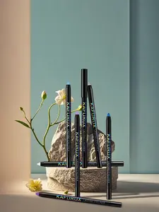 1pc Colourful Eyeliner Pen,High Pigmented Pearly Glitter&Shimmer Metallic Eyeliner Stick, Long Lasting Waterproof White Black