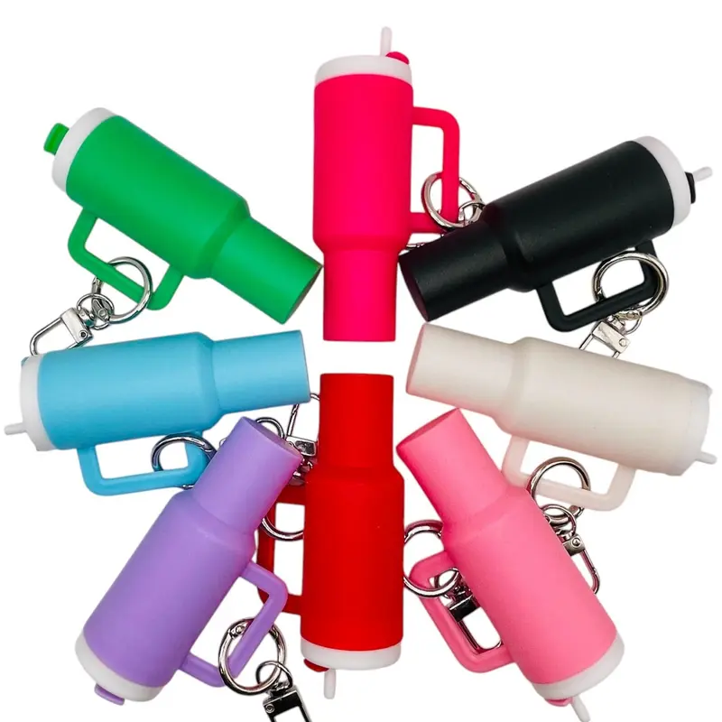 Purple mini keychain cup - TikTok Shop