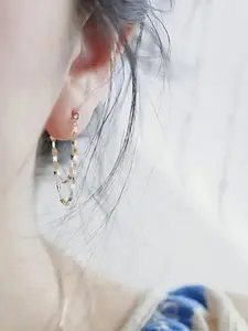 1 pair Bohemian Style Dangle Earrings for Women, Elegant Simple Design, Perfect for Casual Wear & Daily Use, Unique Personalized Jewelry Gift