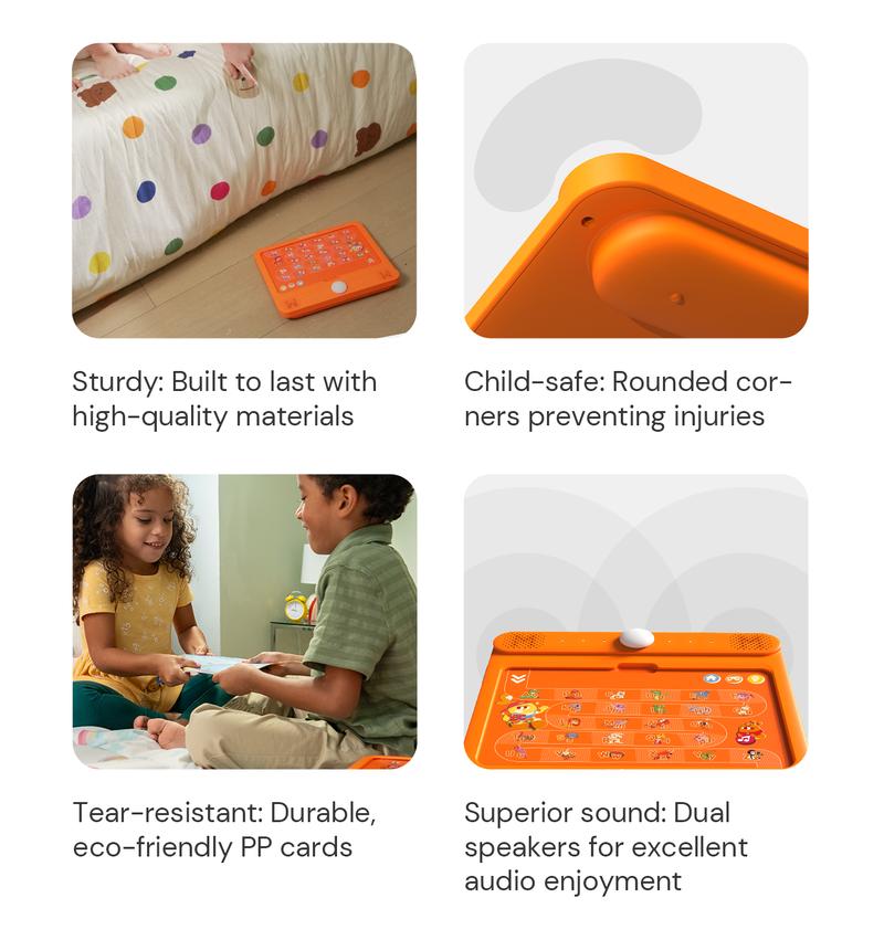 Think Academy Kids Learning Pad - 70 Themes Preschool Alphabet Learning, Educational Tablet Toys Christmas Gift for Ages 3-5