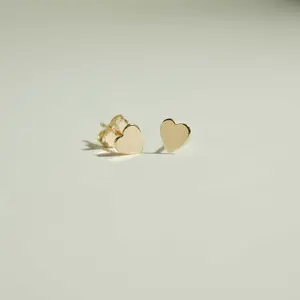 Tiny Heart Studs