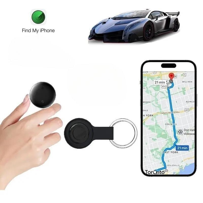 Tracker for Car,Mini Trackers Device withWeatherproofMagnetic case-No Monthly Fee-Best Hidden GPsTrackers,Anti-lost Device,Works with Vehicles,UndetectableGPS Tracke for Car, for iPhone, Airtag Pet, Dog, Bag