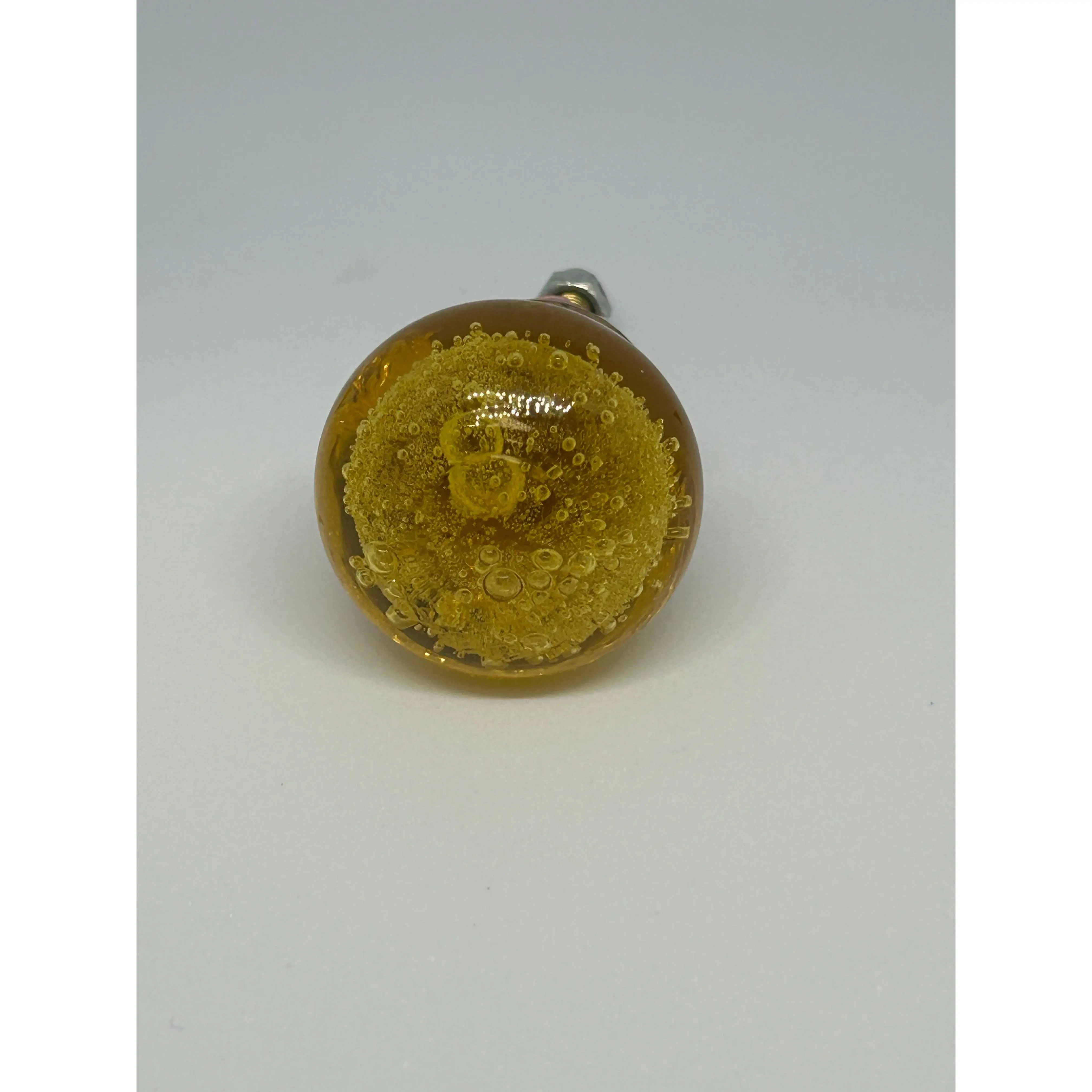 Lemon Drop Glass Knob