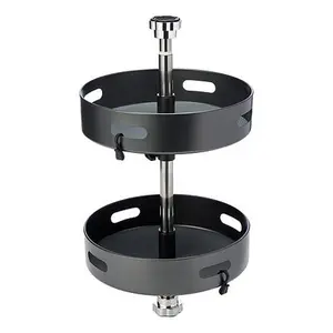 Improvements Two Tier Adjustable Lazy Susan