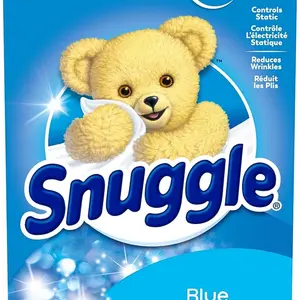 Snuggle Fabric Softener Dryer Sheets, Blue Sparkle, 200 Count