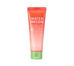 TM Watermelon Dew All Over Serum 120ml Lightweight Hydrating Matte Finish with Aloe Leaf Extract Centella Asiatica for Sensitive Skin Moisture Moisturizer Dewy Flower