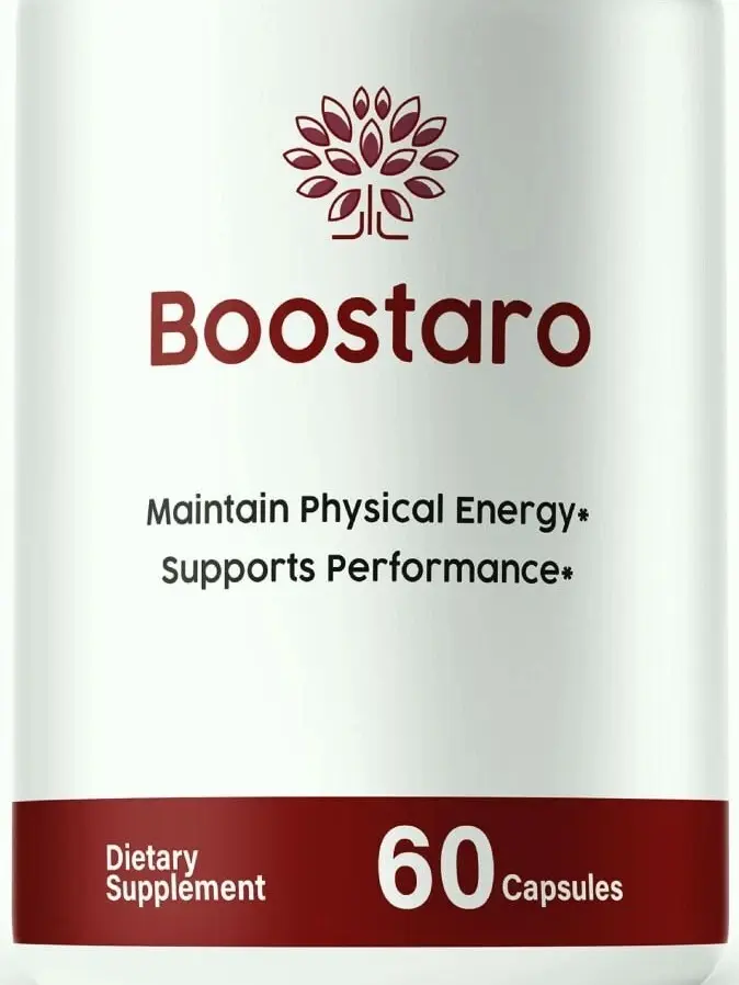 Boostaro Capsules, Boostaro Male Pills, Boostaro Supplement 60ct