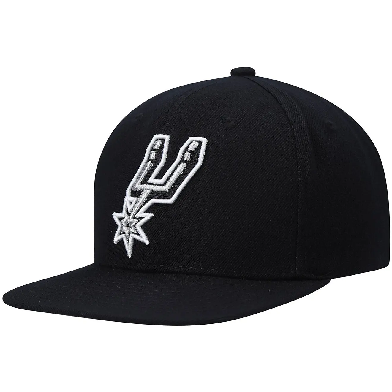 MENS MITCHELL & NESS NBA TEAM GROUND 2.0 SNAPBACK SPURS