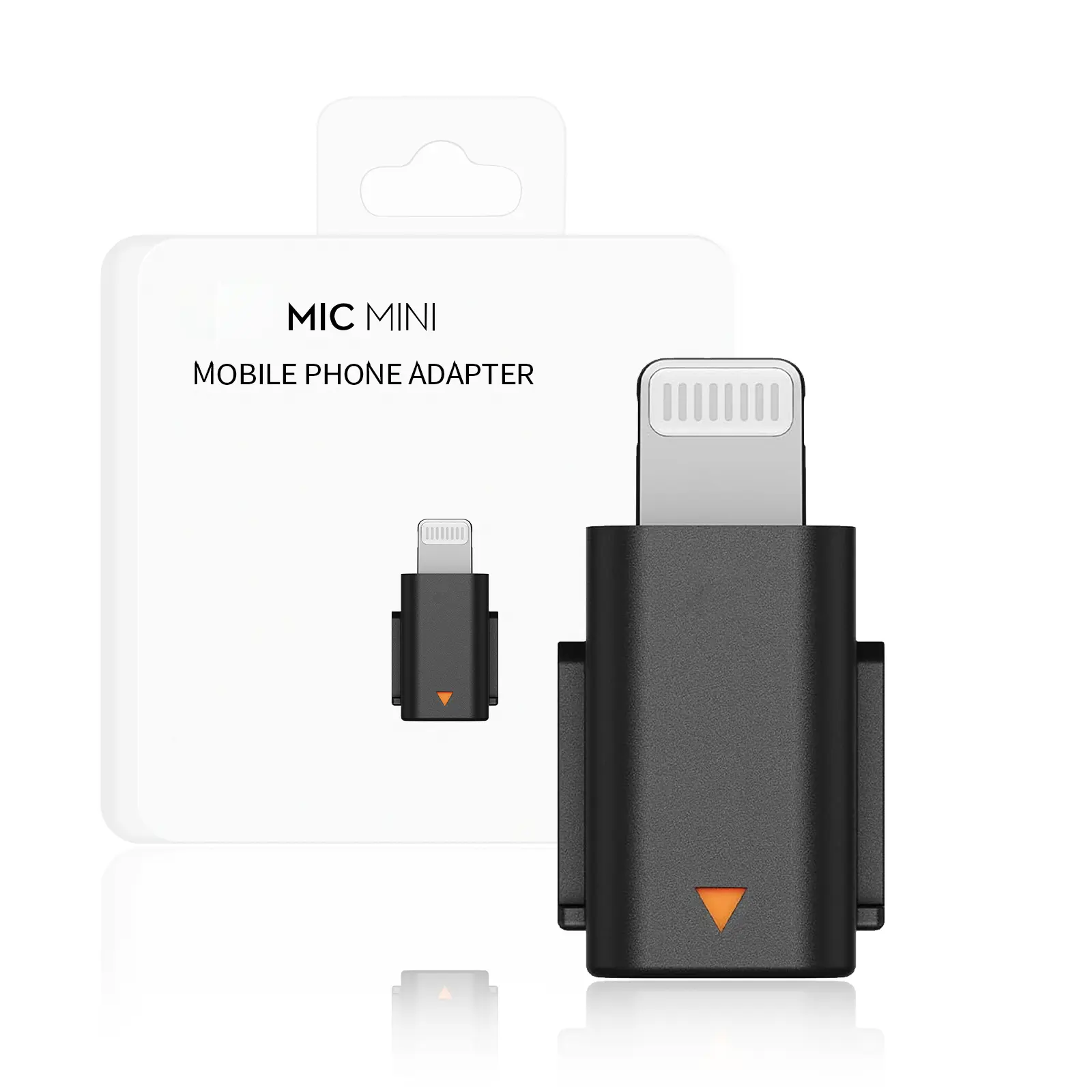 Brand New Sealed in Box Compatible with DJI Mic Mini Adapter Car Mobile Phone Lightning Adapter Replacement for iPhone 14 13 12 11 XS Max 8 Smartphone/PC/Mac Car Accessories