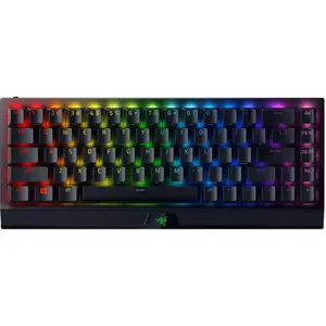 Razer BlackWidow V3 Mini HyperSpeed 65% Wireless Mechanical Keyboard – Green Clicky Switches, Doubleshot ABS, 200H Battery