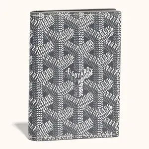 Goyard Saint Marc Card Holder Goyardine Grey Multi