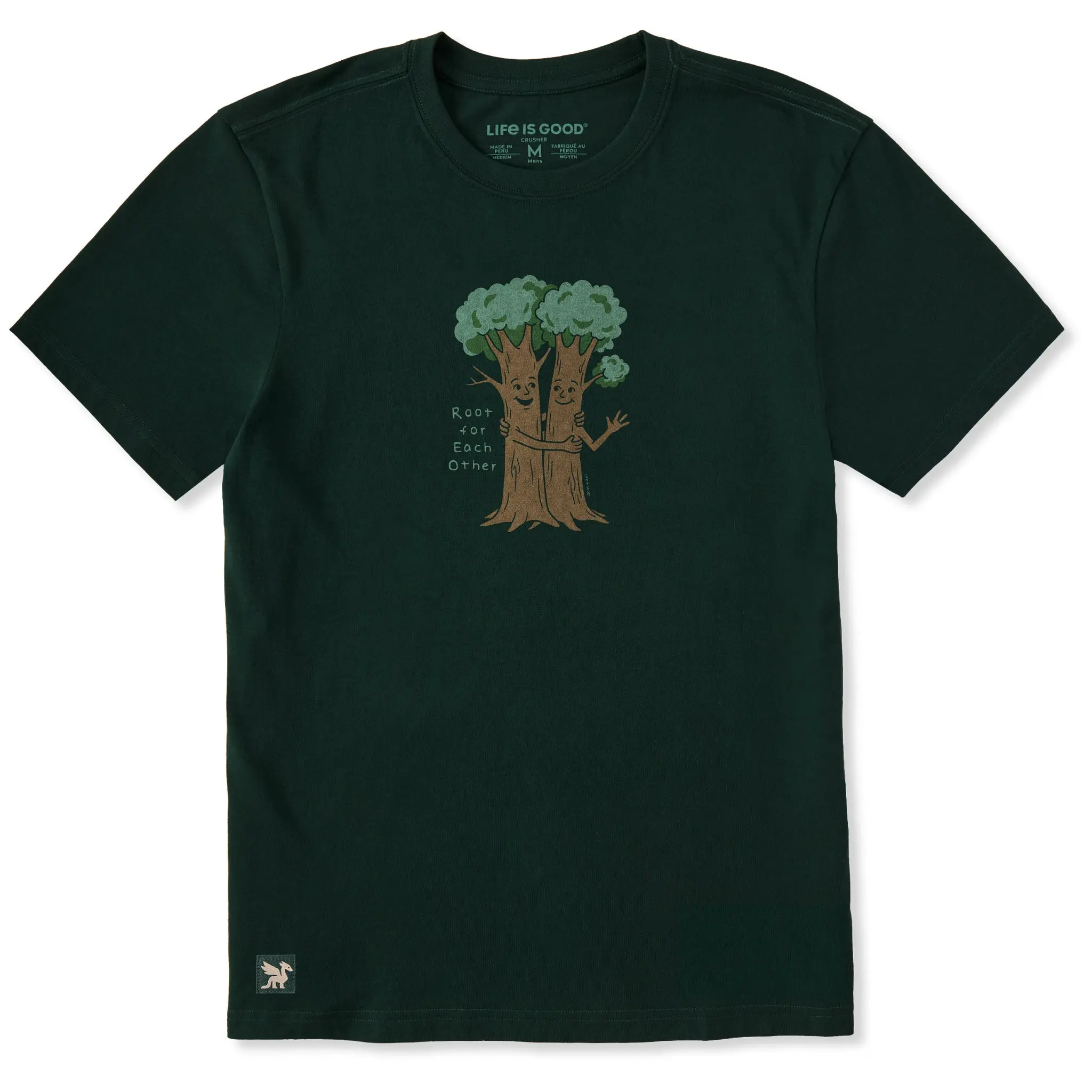 Men's Root for Each Other Trees Short Sleeve Crusher Tee