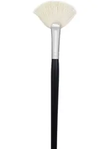 Large Deluxe Fan Brush - Soft Finishing & Precision Highlighting Tool (Single Unit)