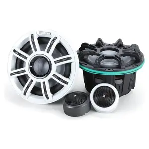 Kicker 6.5" Marine Component Speakers with RGBW LED lighting 51MSS65 (pair)