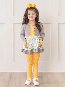 Dusk Blooms Ruffle Outfit