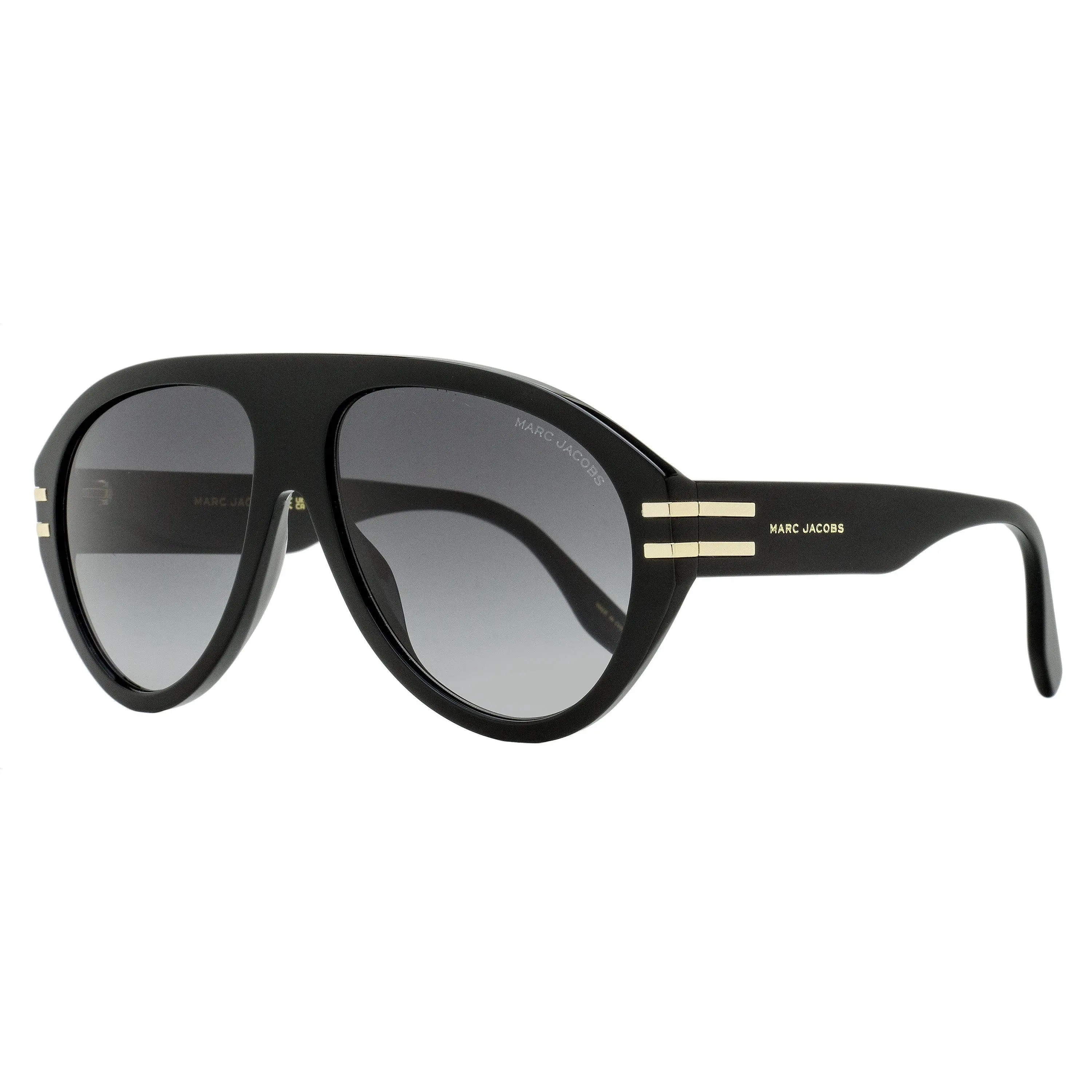 Marc Jacobs Bold Pilot Sunglasses Marc 747S 8079O Black 58mm Marc Jacobs Bold Pilot Sunglasses Marc 747S 8079O Black 58mm
