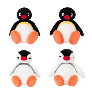 Multiple Sizes Pingu Penguin Family Pingu/Pinga Official Stuffed Plush Toy Soft Cuddly Great Texture Authentic Plushie Fan Collection Holiday & Birthday Gifts