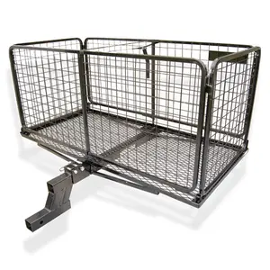Carpod  Cargo Carrier Basket with 4 In. Raised & Folding Shank
