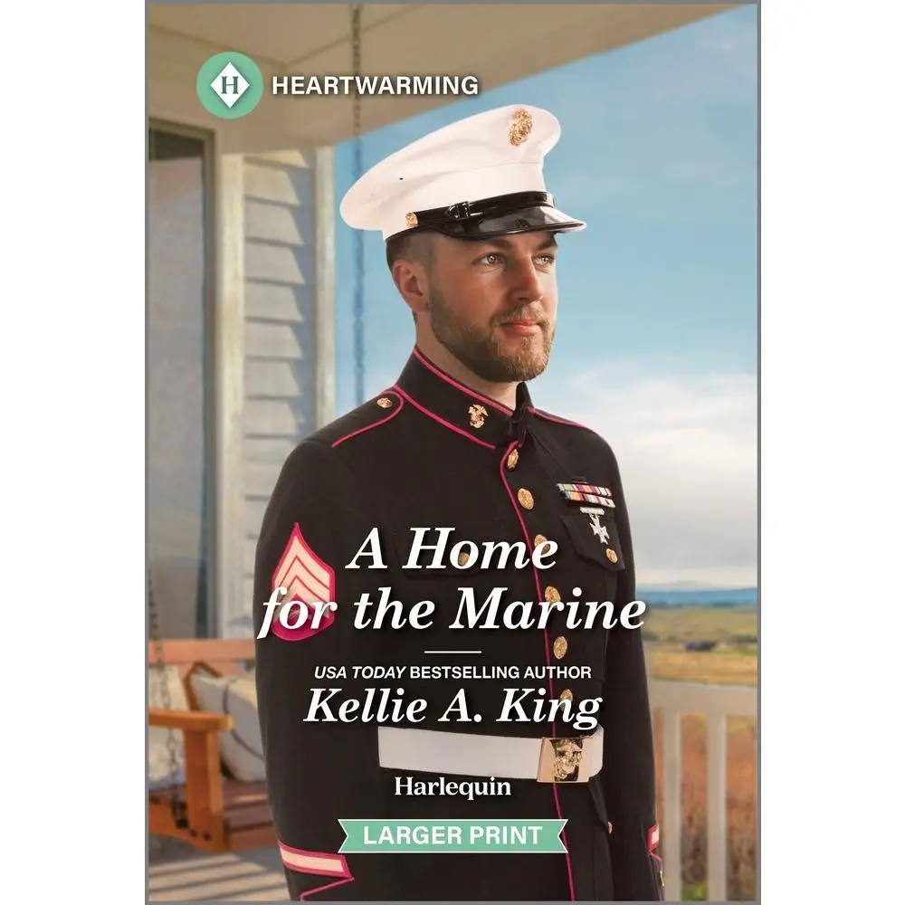 Used Mass Market Paperback Book - A Home for the Marine: A Clean, Uplifting, Romantic, Heartwarming Harlequin Heartwarming Ballad Inn Romance by Kellie A. King - English, Focused on Compassion and Belonging