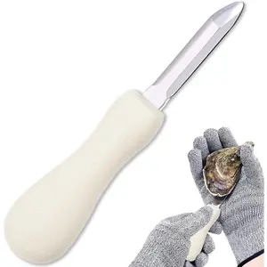 Stainless Steel Oyster Shucking Knife for Oyster Clam Scallop