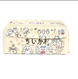 Kawaii Chiikawas Pen Case Pouch | Cute Zipper Pencil Bag | Large Capacity Stationery Organizer  | Japanese Cartoon Character Gift
