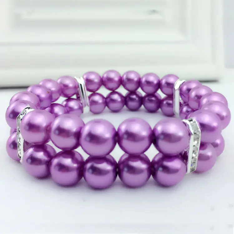 Double Row Pearl Pet Necklace Pet Supplies Dog and Cat Accessories British Styleadjustable crystal pet collar sparkling gemstone cat necklace healing crystal pet necklace small dog rhinestone collar fancy pet costume jewelry