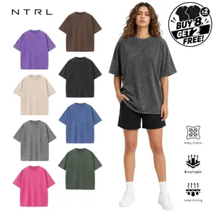 Buy 8 Get 2 Free! Unisex Harajuku Streetwear Oversized T-shirt Men Women Acid Washed Shirt Casual Sweet Wear Outfit Top Letter Print Vintage Tee Essential Daily Fashion Basic Loose Y2K Shirt