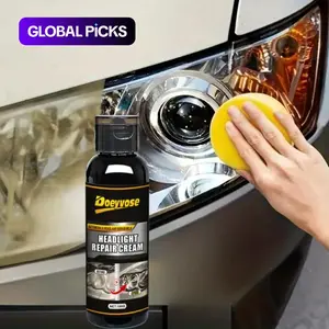 Doeyvose Universal Headlight Restoration Kit for Yellowing, Scratches and Oxidation Repair, Scratch Repair Remover, Car Scratch Remover, Clear Bright Finish Plastic Headlight Polish, Headlight Polishing Agent #GLOBAL PICKS