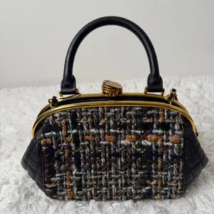 Pre-owned CHANEL TWEED Clutches & Wristlets BAG