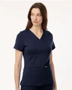 Jaanuu W30003 Women's Cesi Ultrasoft Scrub V-Neck Top