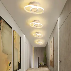Modern LED Ceiling Light, Wall Mounted Design, / Options, /warm/tri-Color Lighting, Suitable for Hallway Entrance