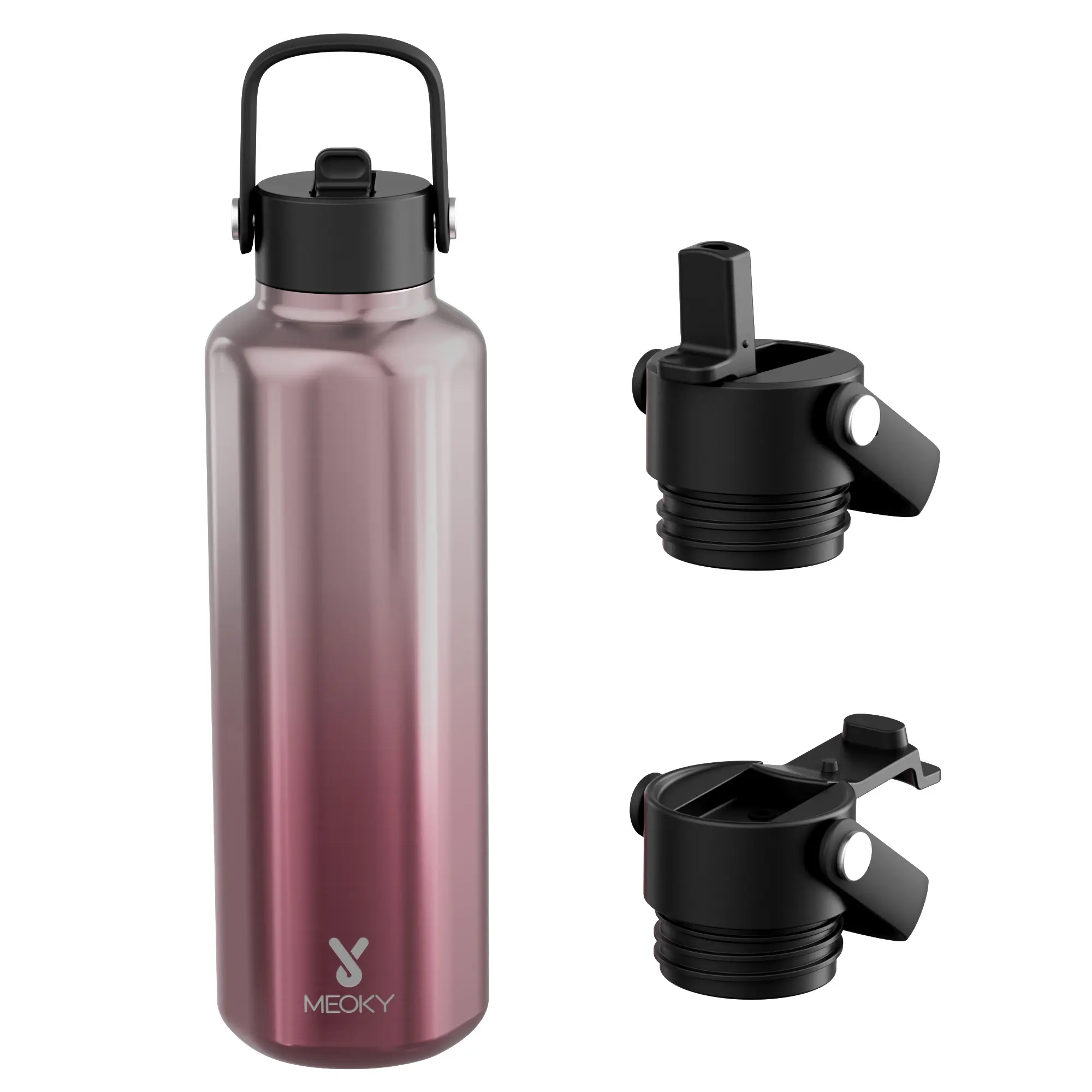 Pink Silver Gradient 