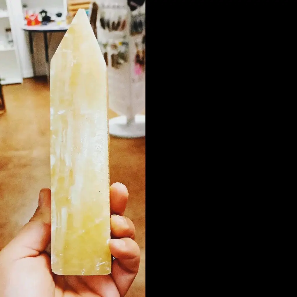 Yellow Calcite Tower