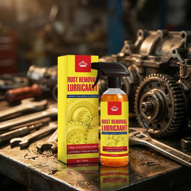 Car Nano Active Foam 3-in-1 Rust Remover | Fast-Acting Rust Removal No Scrub | 1-Step Clean Lubricate Protect | Long-Lasting Anti-Corrosion Shield | For Cars, Motorcycles & Bicycles