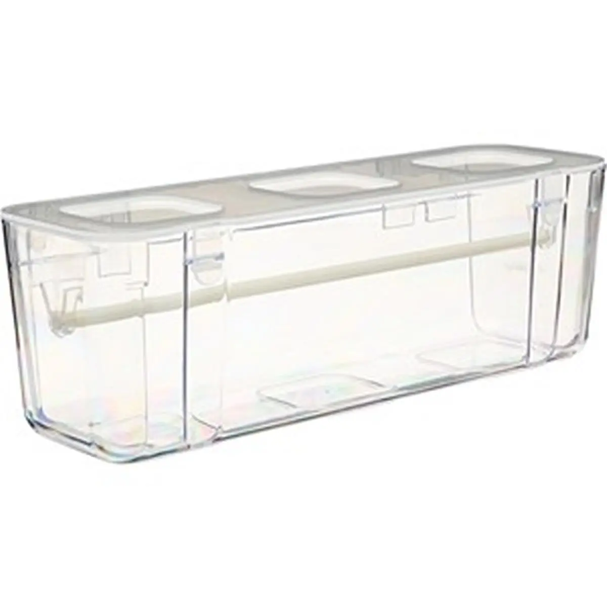 Deflecto DEF29321CR Ribbon Tape Dispenser, 13.3" Width, 4.2" Depth Rectangle Desk Organizer for Ribbon, Yarn (Computers & Office Equipment, Office Stationery & Supplies)