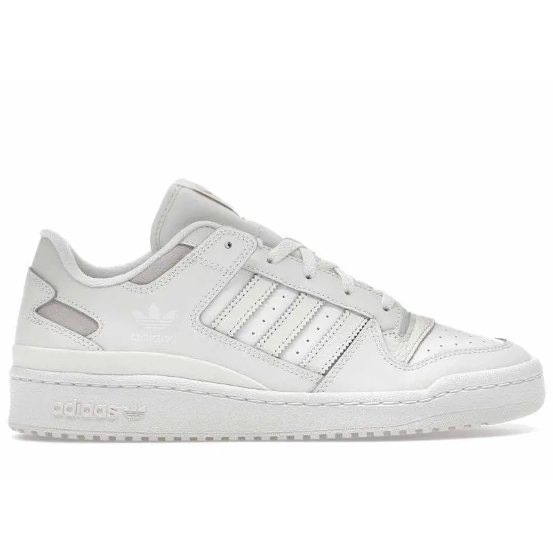 adidas Men's Forum Low CL Core White Cloud White Grey, from StockX