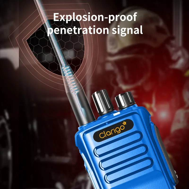 Clarigoc DP777EX-B English Version 4G Full Network Walkie Talkie, Nationwide Communication, Mini Handheld Two-Way Radio for Security, Construction, Office & Fleet Use.Minimum order quantity: 10 units.
