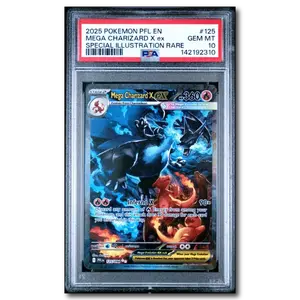 PSA 10 Charizard Phantasmal Flames SIR #125
